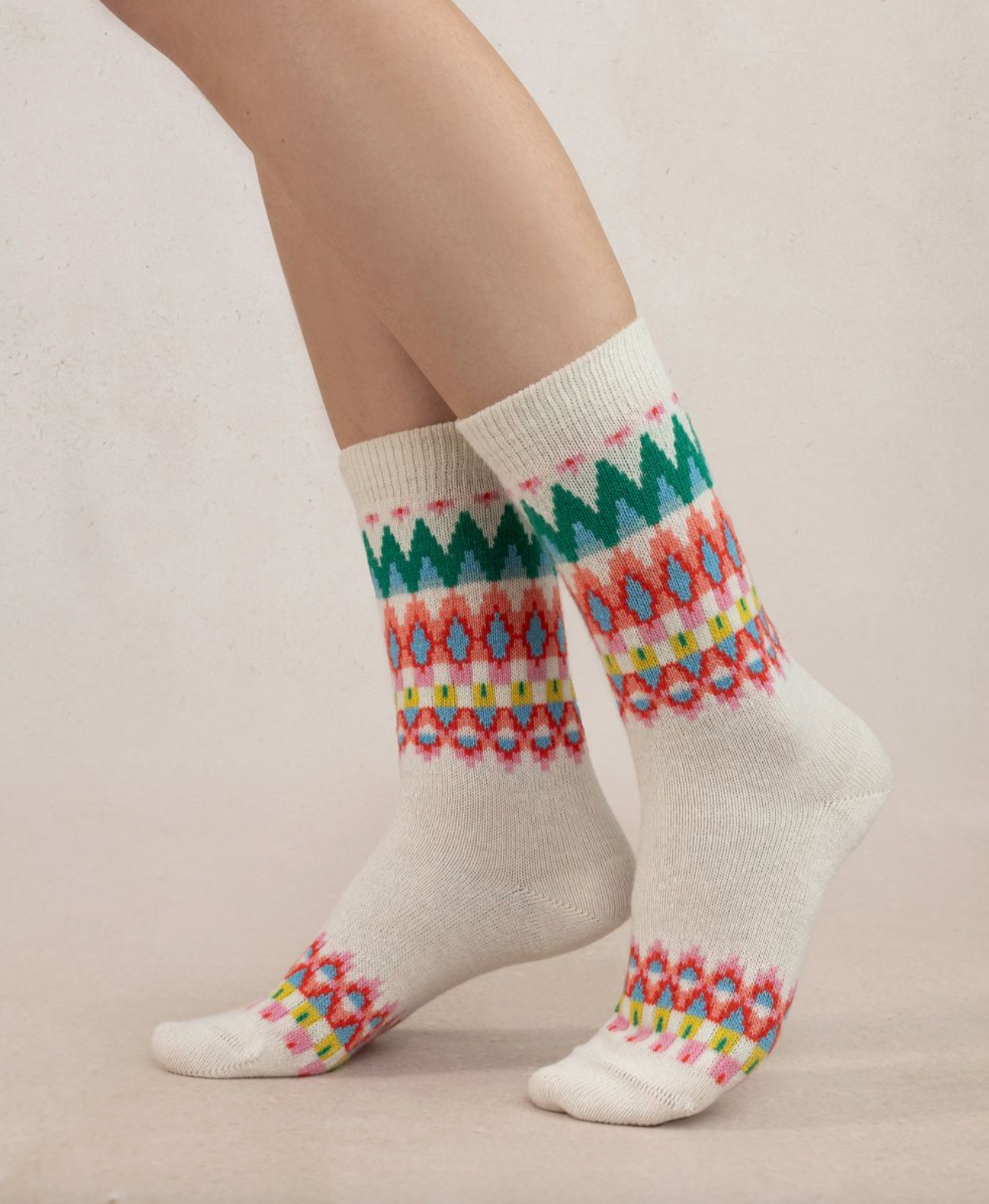 Chaussettes - Cachemire Jacquard