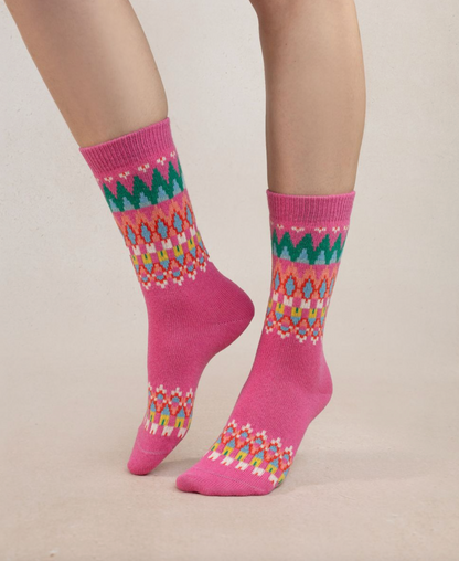 Chaussettes - Cachemire Jacquard