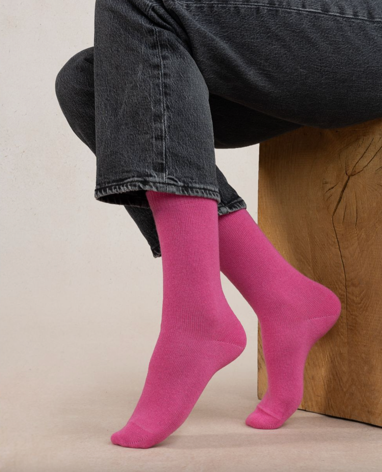 Chaussettes - Cachemire Unie