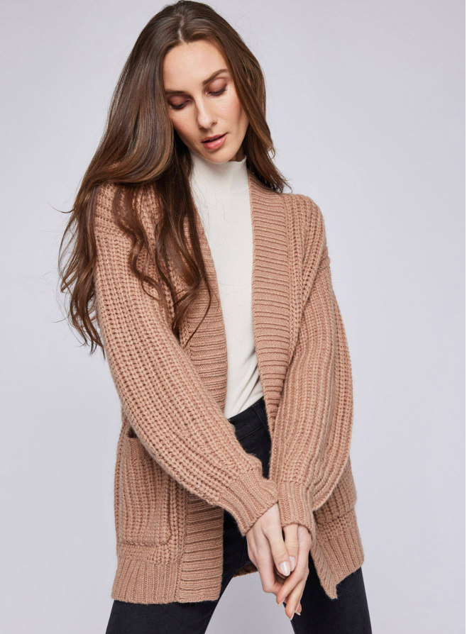 Cardigan - Lauren (Camel)