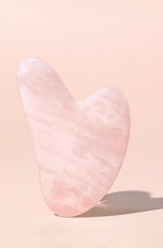 Gua sha - Quartz rose