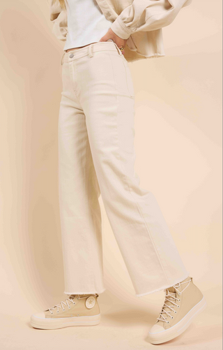 Pantalon - Clear eyes (Cream denim)