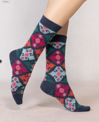 Chaussettes - Cachemire Tapisserie