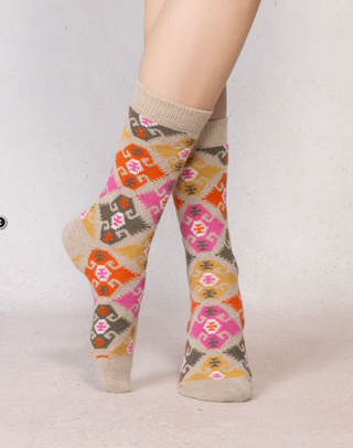 Chaussettes - Cachemire Tapisserie