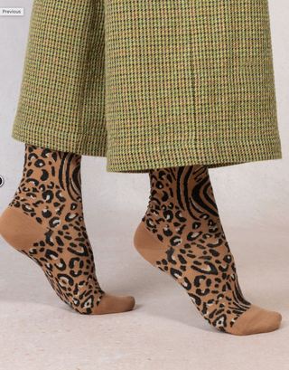 Chaussettes - Laine fine peau de bête (Praline)