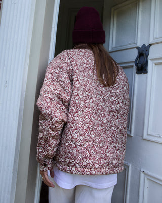 Manteau - Isabella (Bourgogne & crème)