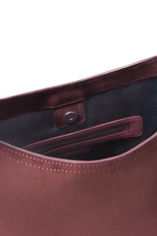 Le Elena – Sac à épaule en suède vegan