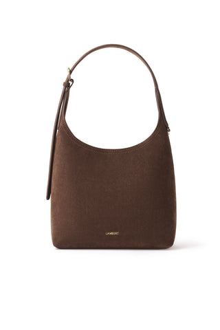 Le Elena – Sac à épaule en suède vegan