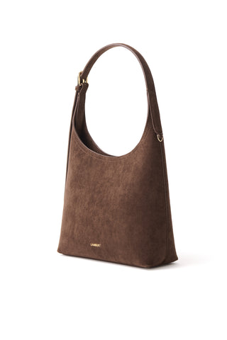 Le Elena – Sac à épaule en suède vegan