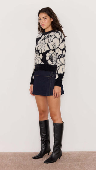 Pull - Eden (Black/cream)