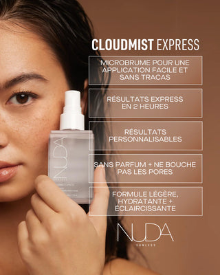 Eau autobronzante pour le visage  - Cloudmist EXPRESS