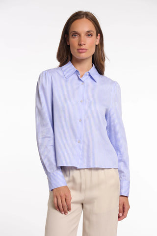 Blouse - Felise (Blue Striped)