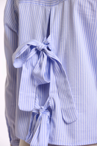 Blouse - Felise (Blue Striped)