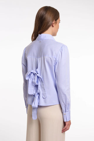 Blouse - Felise (Blue Striped)
