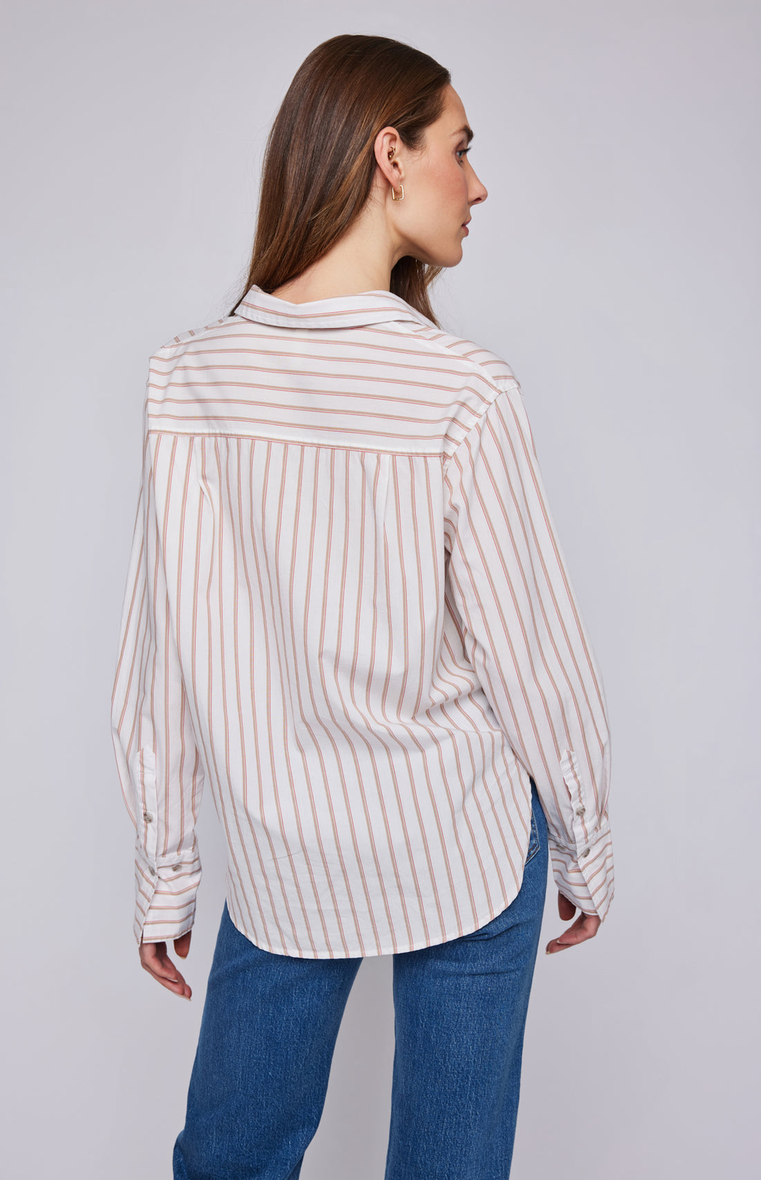 Chemise - Valencia (White stripe)