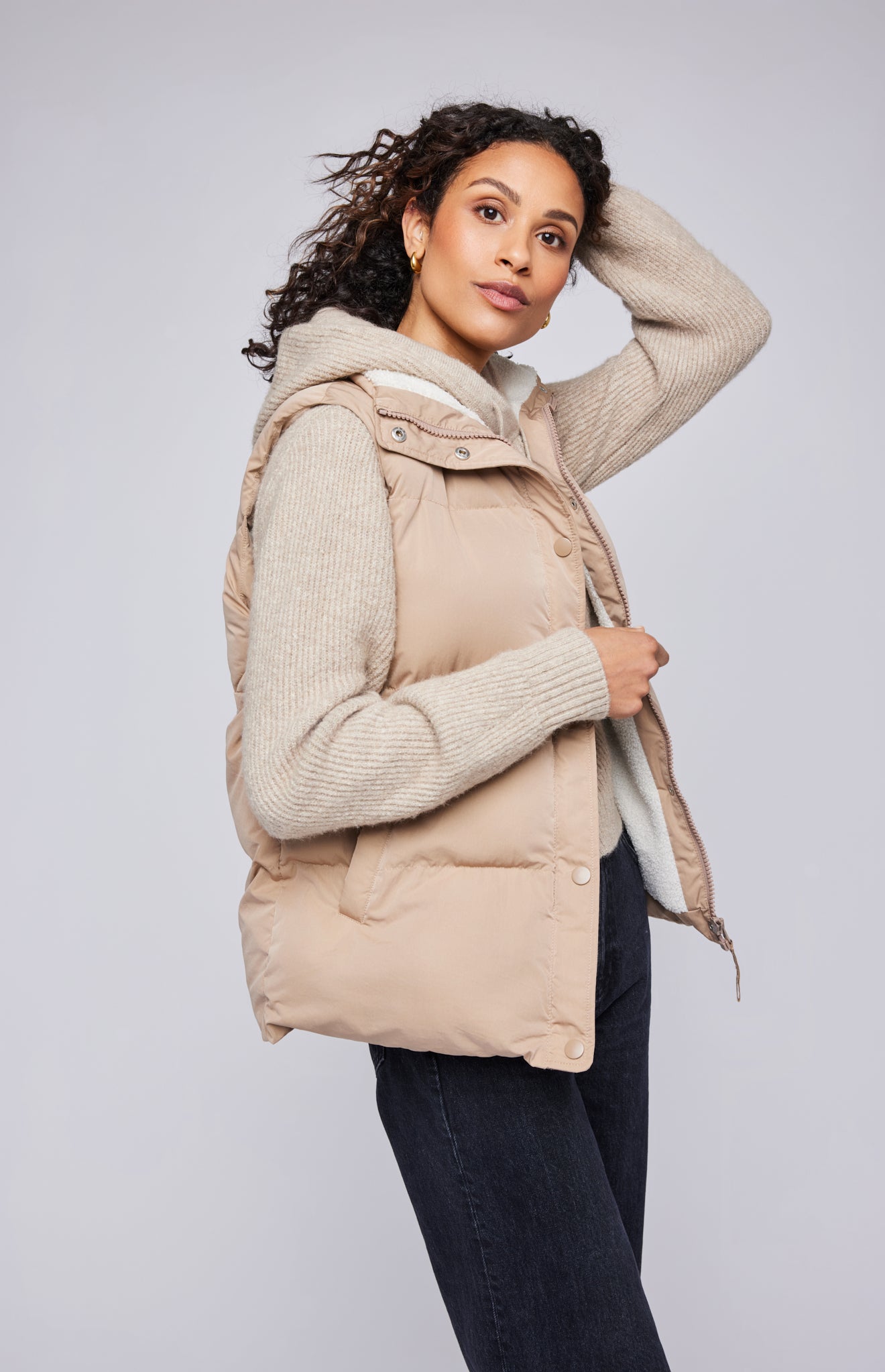 Veste sans manches - Billie (Camel)