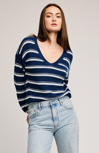 Pull - Tucker (Nautical stripes blue)