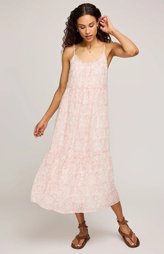 Robe - Hollis (Pink floral)