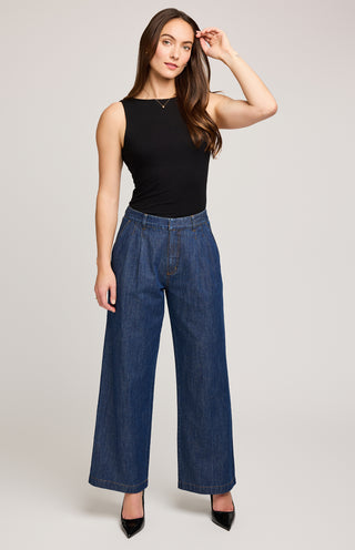 Pantalon - Amara (Dark wash)