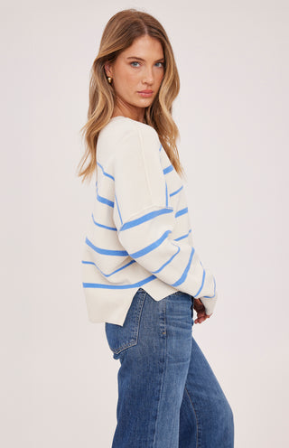 Top - Echo Stripe (Sky Stripe)