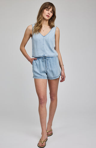 Top– Colette (Blue Stripe)