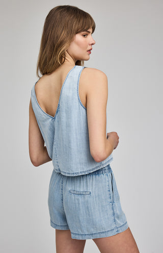 Top– Colette (Blue Stripe)