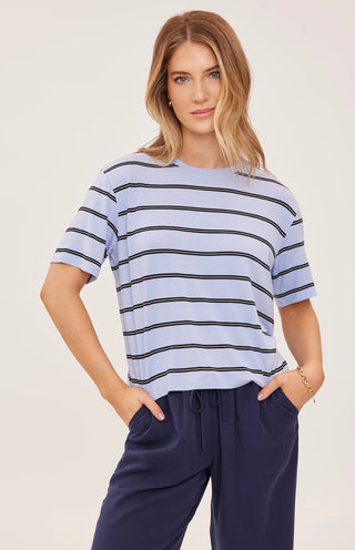 T-shirt - Jaxon (Sky stripe)