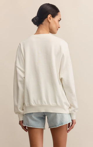 Crewneck - Cheers sunday (Sea salt)