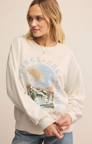 Crewneck - Grounded sunday (Sea salt)