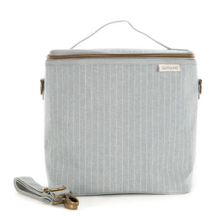 Boite à lunch - Pinstripe Heather Grey