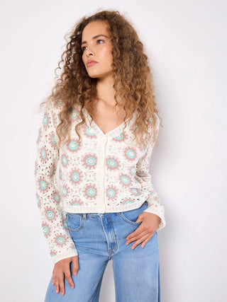 Cardigan - Daisy (Cream)