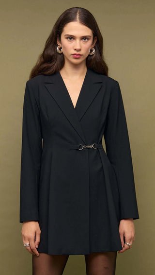 Robe veston - Hilda (Black)