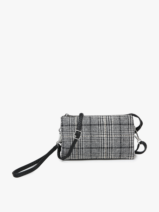 Pochette - Riley Plaid (Grey & black)