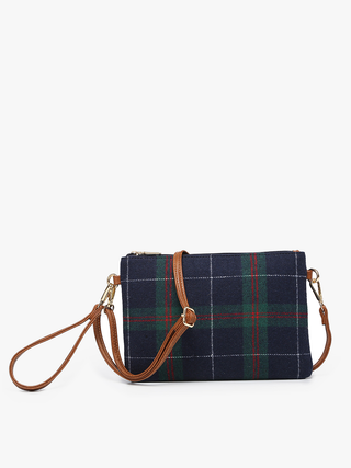 Pochette - Meriam (Navy/green)