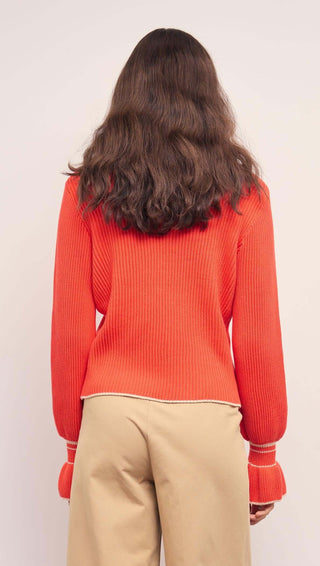 Pull - Aspen (Coral/cream)