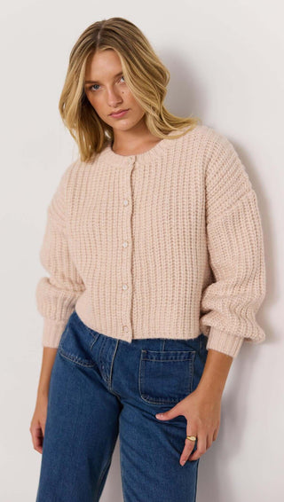 Cardigan - Marlo (Soft Pink)