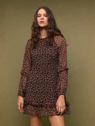 Robe - Liv (Black/brown)