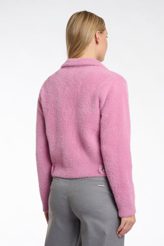 Cardigan - Norah (Mauve pink)