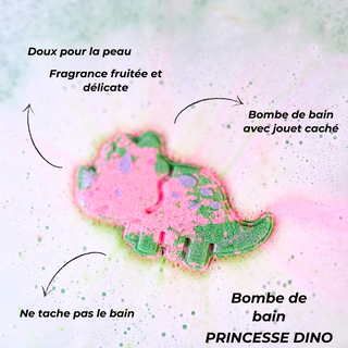 Bombe de bain surprise - Princesse Dino