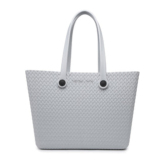 Sac fourre-tout - Carrie textured (Grey)