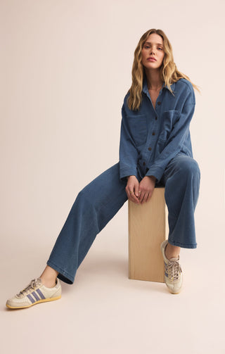 Veste - All day knit (Indigo)