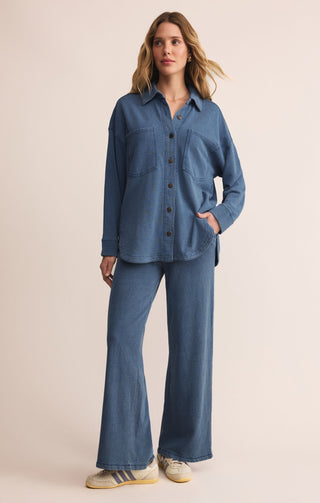 Veste - All day knit (Indigo)