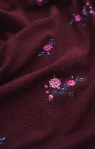 Pantalon de pyjama - At ease (Merlot)