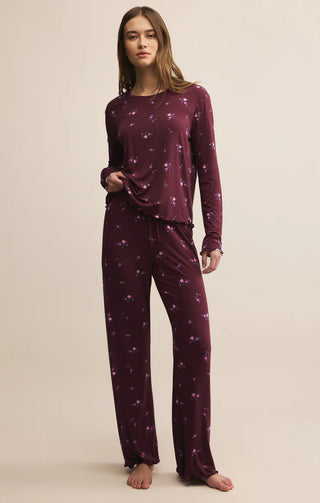 Pantalon de pyjama - At ease (Merlot)