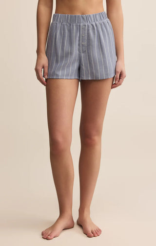 Short de pyjama - Blue velvet