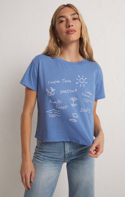 T-shirt - Go to destination (Blue isle)