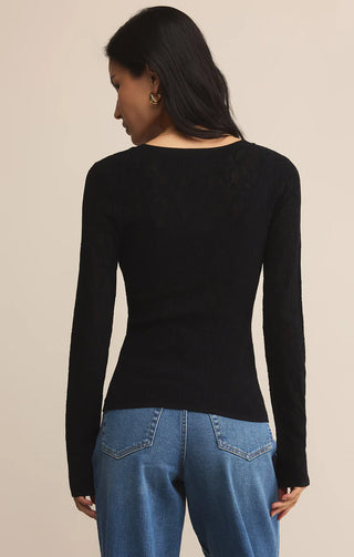 Chandail - Tibi scoop (Black)