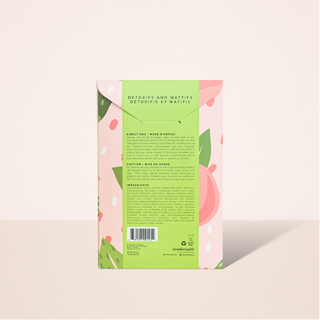 Masque Détoxifiant à l'Argile Matcha | Manchon 3pk
