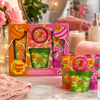 4 piece set - shower cream set orange pop 100ml