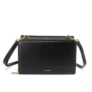 Jane 2-en-1 - Sac à bandoulière végétalien recyclé - Noir
